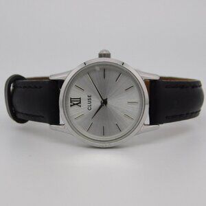 CLUSE Genuine Leather Quartz Analog Women's Watch New Battery